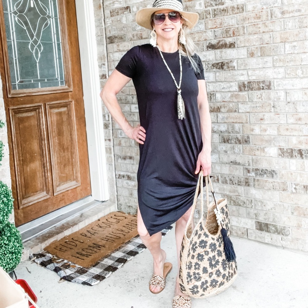 Black TShirt Dress